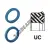 UC-38.100X47.630X9.520-PU94